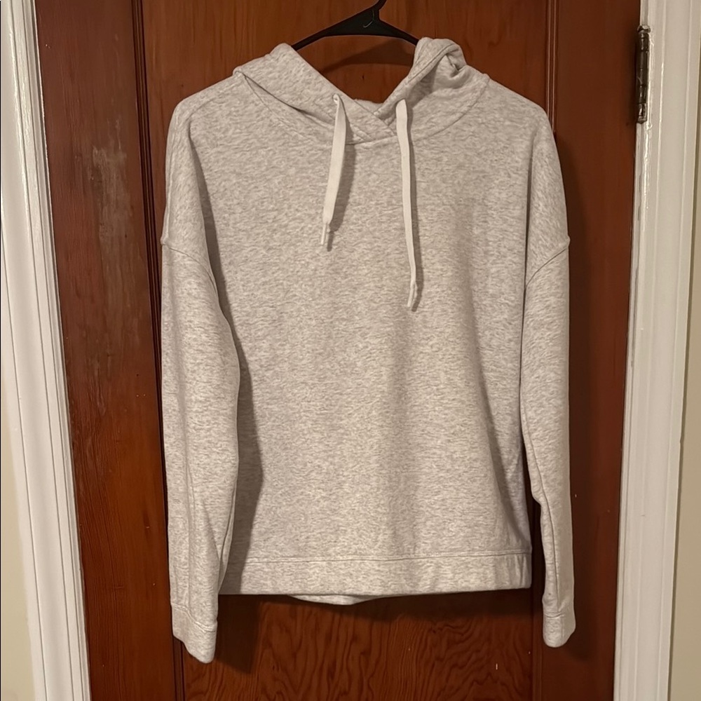 Gray Hooded Sweatshirt
